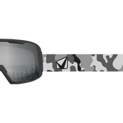STAGE Big Punk Ski Goggle with Mirror Chrome Smoke lens and Camo strap