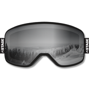 Kachina Peaks Avalanche Center Prop Ski Goggle - Black Frame w/ Mirror Chrome Lens - Adult Universal
