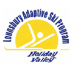 Lounsbury Adaptive Ski Program Holiday Valley Logo