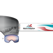 Maine Adaptive Propnetic - Magnetic Ski Goggle + Bonus Lens