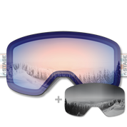 Maine Adaptive Propnetic - Magnetic Ski Goggle + Bonus Lens