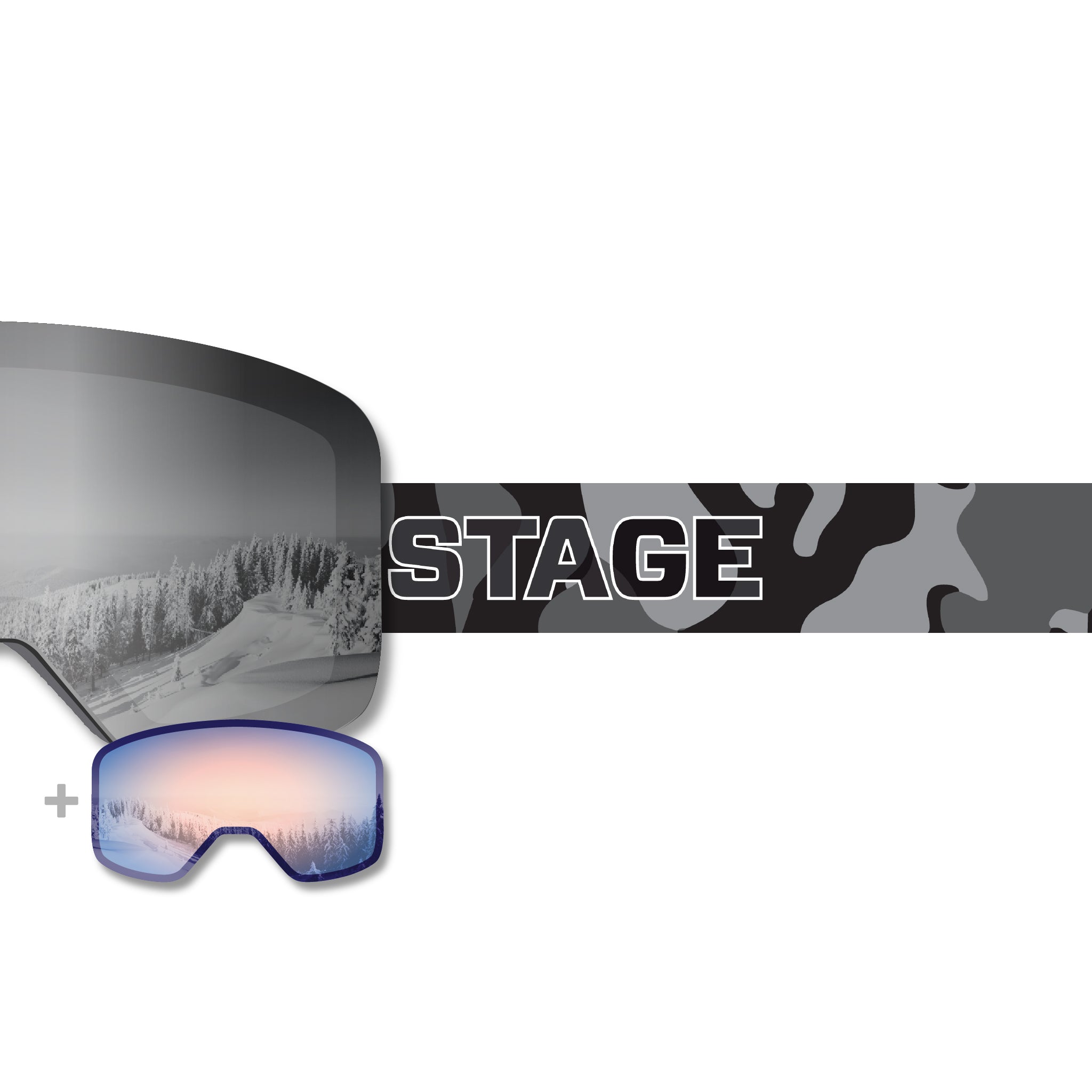 Propnetic - Magnetic Ski Goggle + Bonus Lens