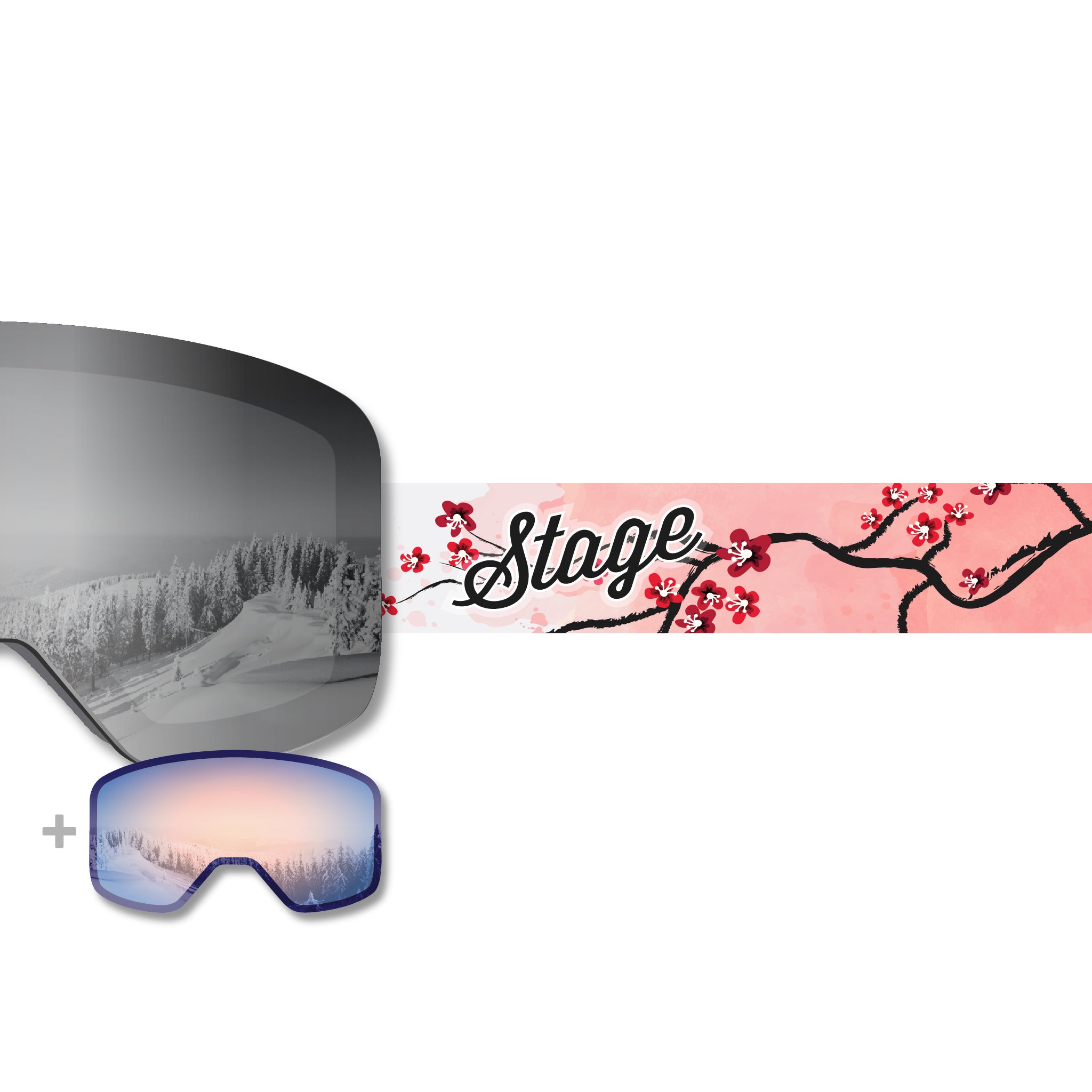 Propnetic - Magnetic Ski Goggle + Bonus Lens