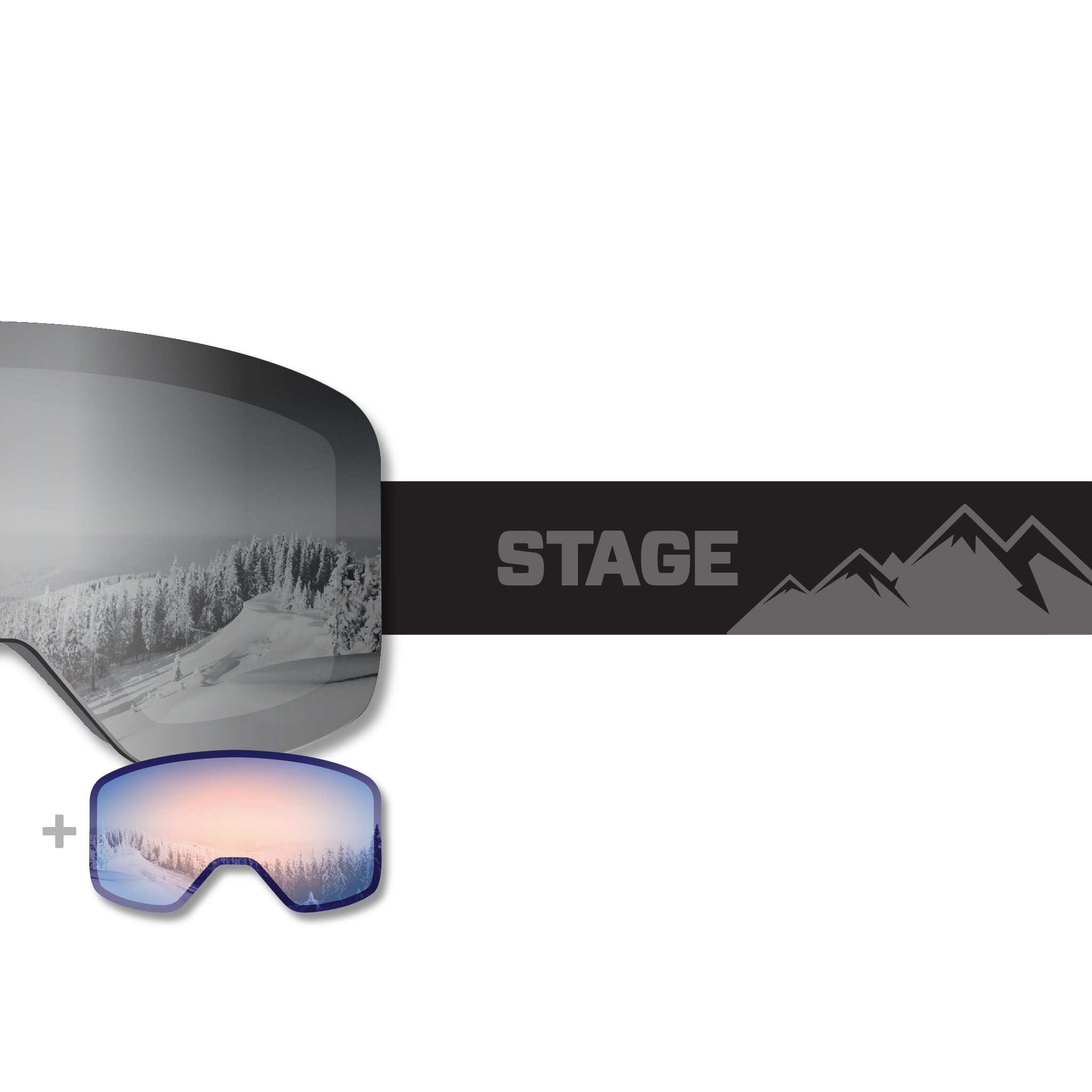 Propnetic - Magnetic Ski Goggle + Bonus Lens