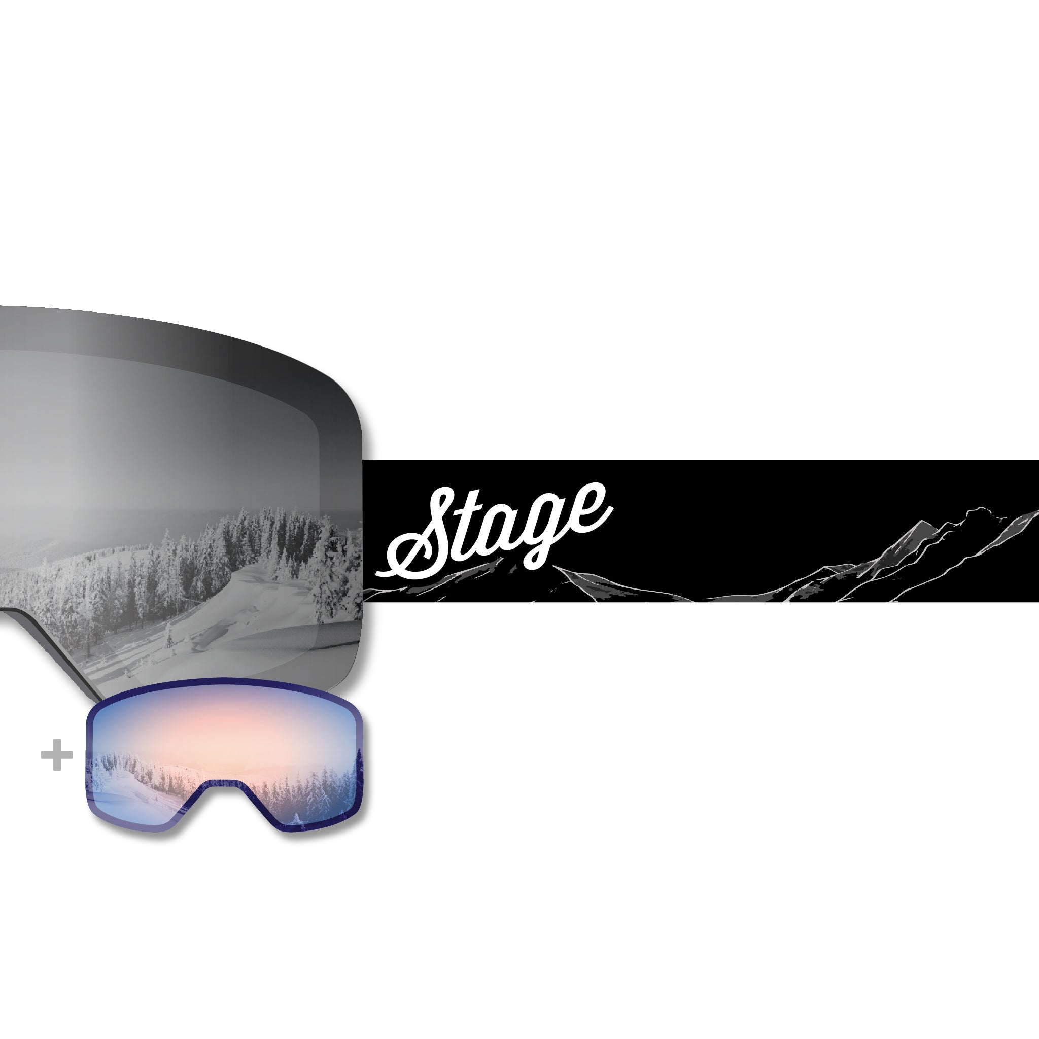 Propnetic - Magnetic Ski Goggle + Bonus Lens