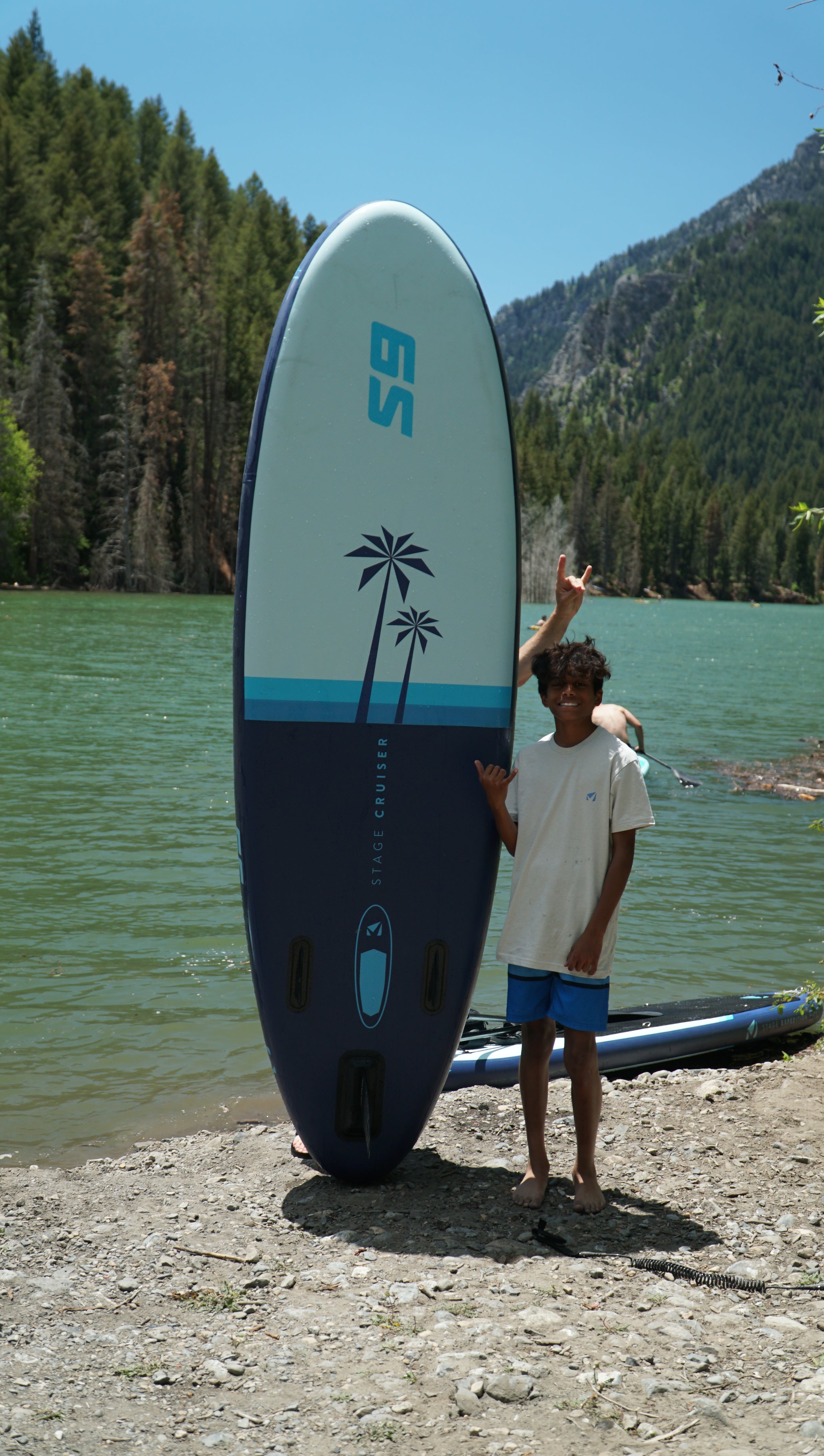 STAGE S9 Cruiser - Inflatable Stand-Up Paddleboard - (Best for 80 - 130lbs) - SUP Board Package (iSUP)