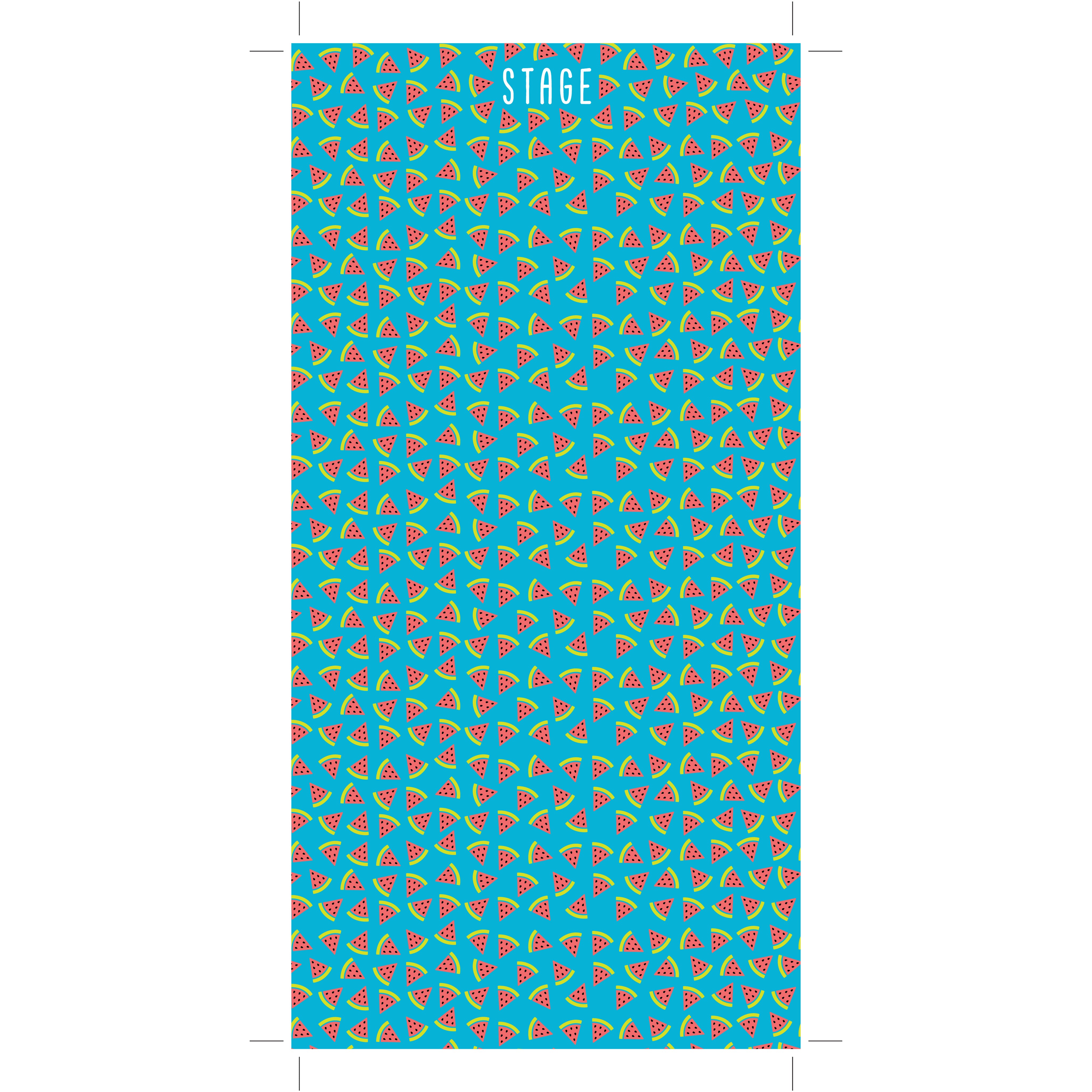 Jr. Face Tube - Melon Blue - Single Layer