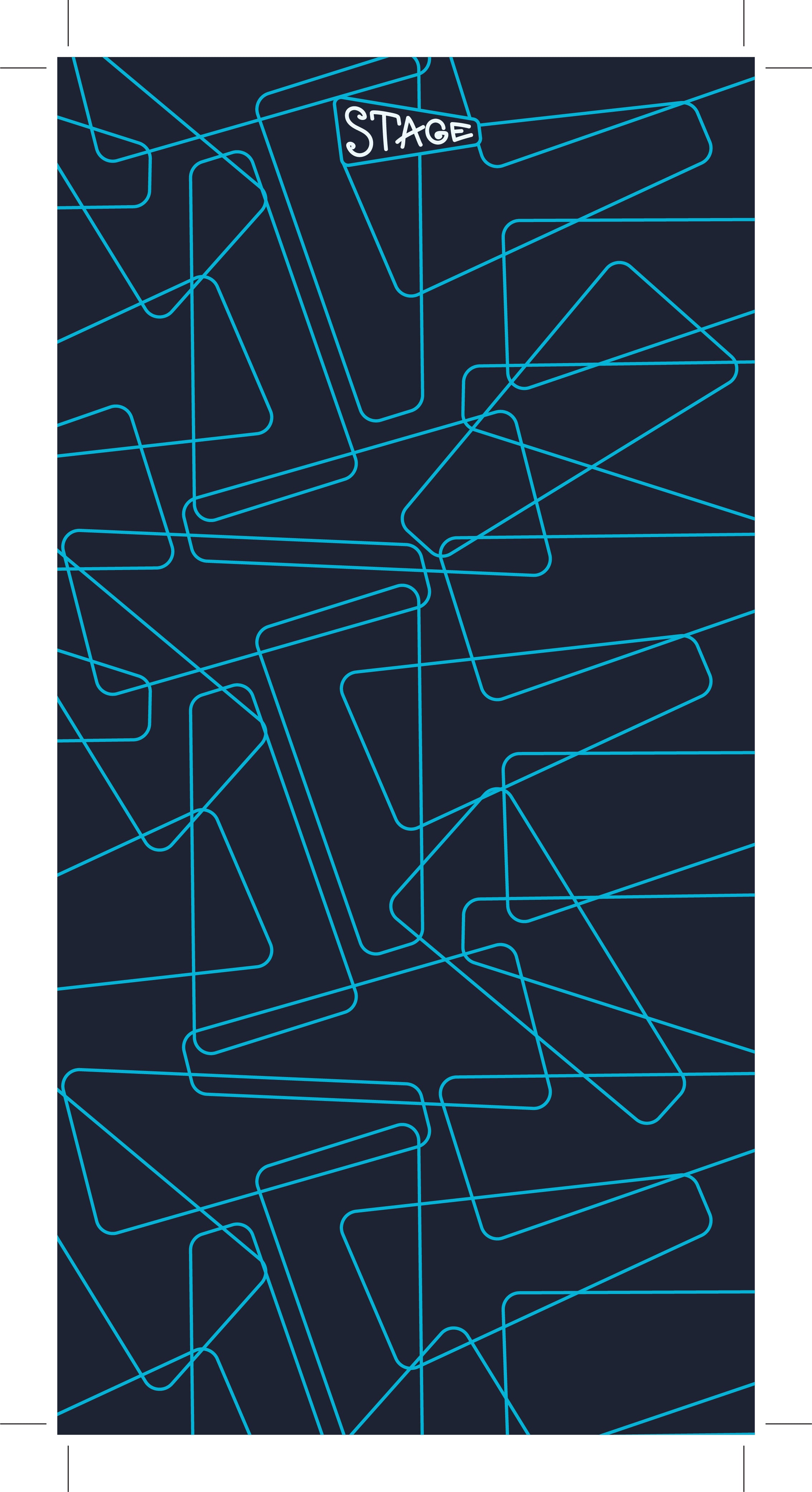 Jr. Face Tube - Zoid Blue - Single Layer