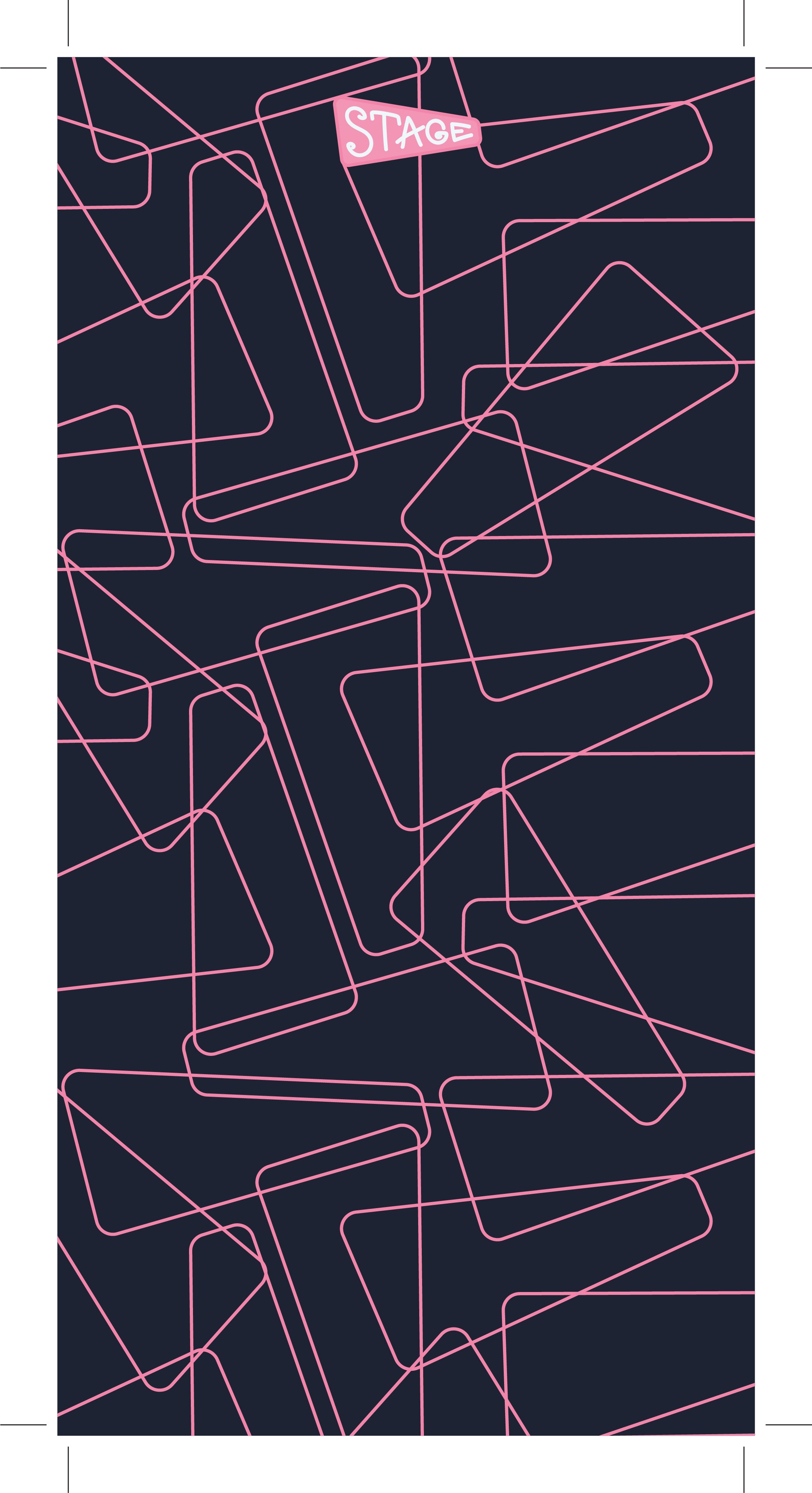 Jr. Face Tube - Zoid Pink - Single Layer