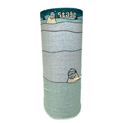 Jr. Face Tube - Powder Yeti Blue - Single Layer