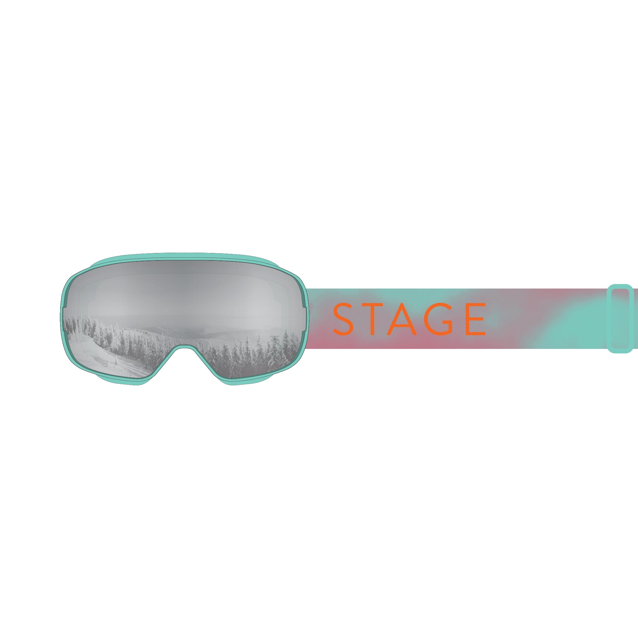 Replay - Adult Small Ski Goggle (OTG)