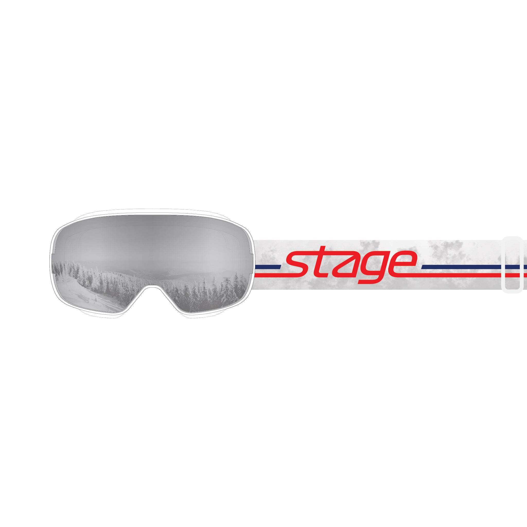 Replay - Adult Small Ski Goggle (OTG)