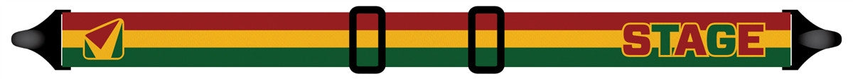STAGE Rasta Blend Strap - Stunt Goggle Strap