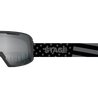 STAGE Big Punk Ski Goggle with Mirror Chrome Smoke lens and Black & White USA Flag Strap
