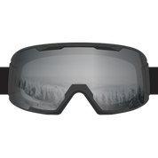 STAGE Big Punk Ski Goggle with Mirror Chrome Smoke Lens