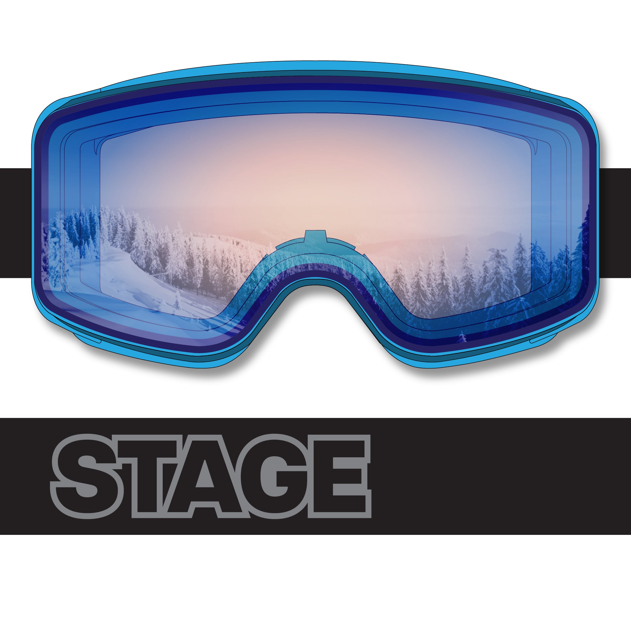 Cub Jr. Ski Goggle (Ages 3-6)