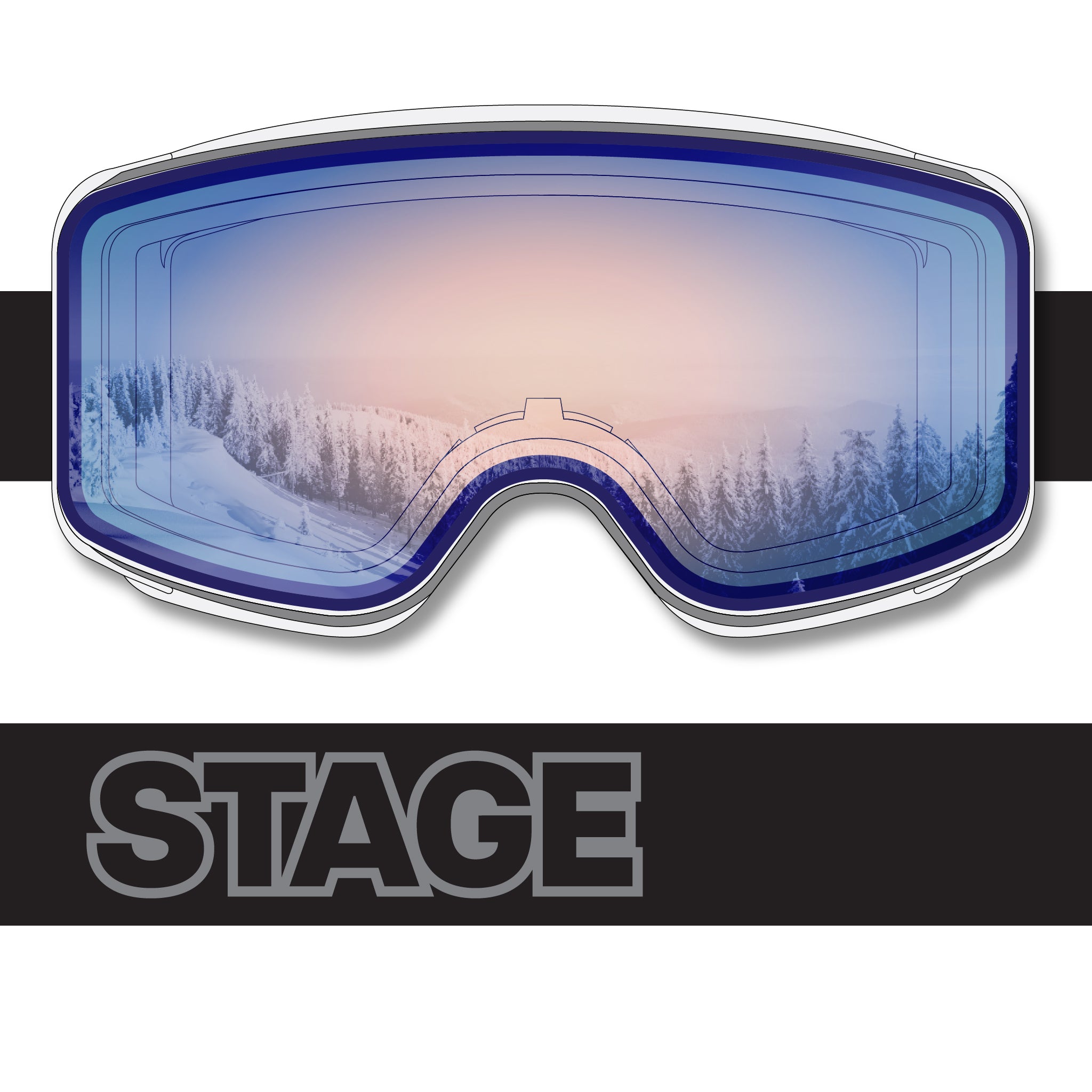 Cub Jr. Ski Goggle (Ages 3-6)