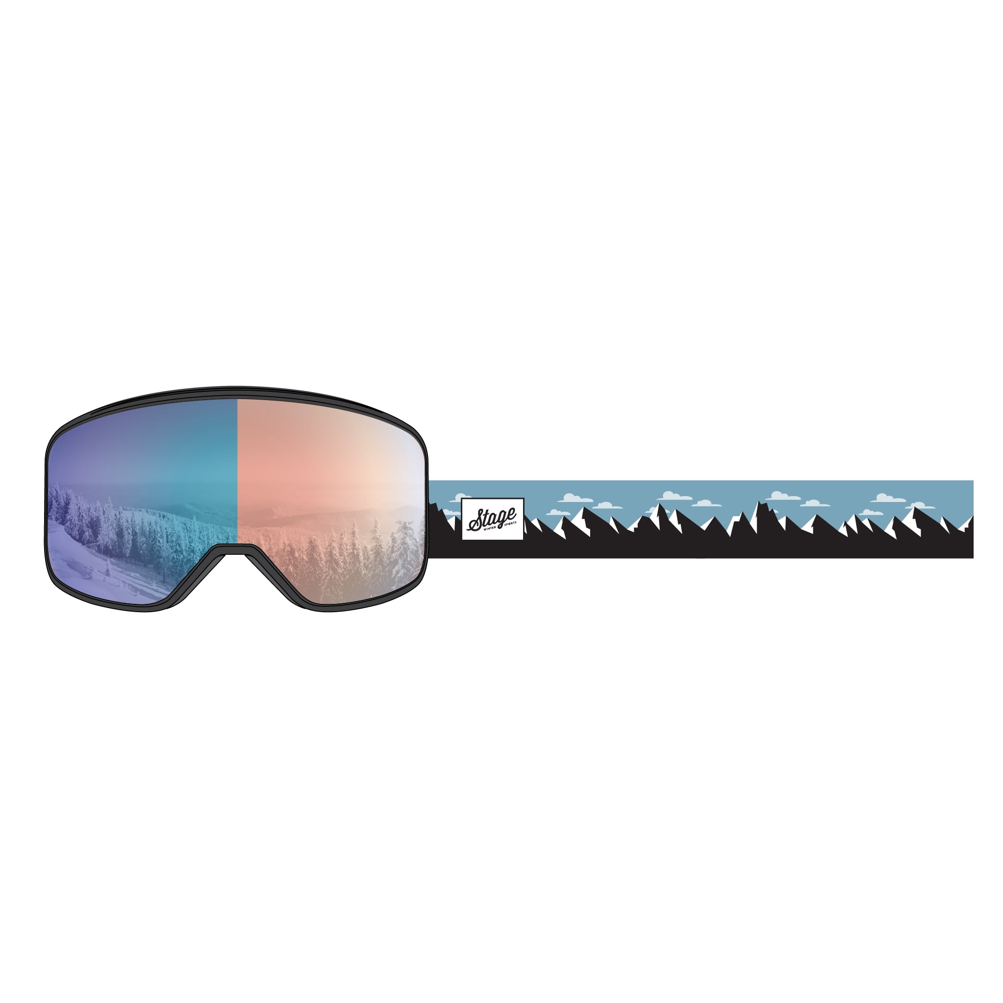 STAGE PropChromic Photochromic Ski Goggle - Custom Ski Goggle