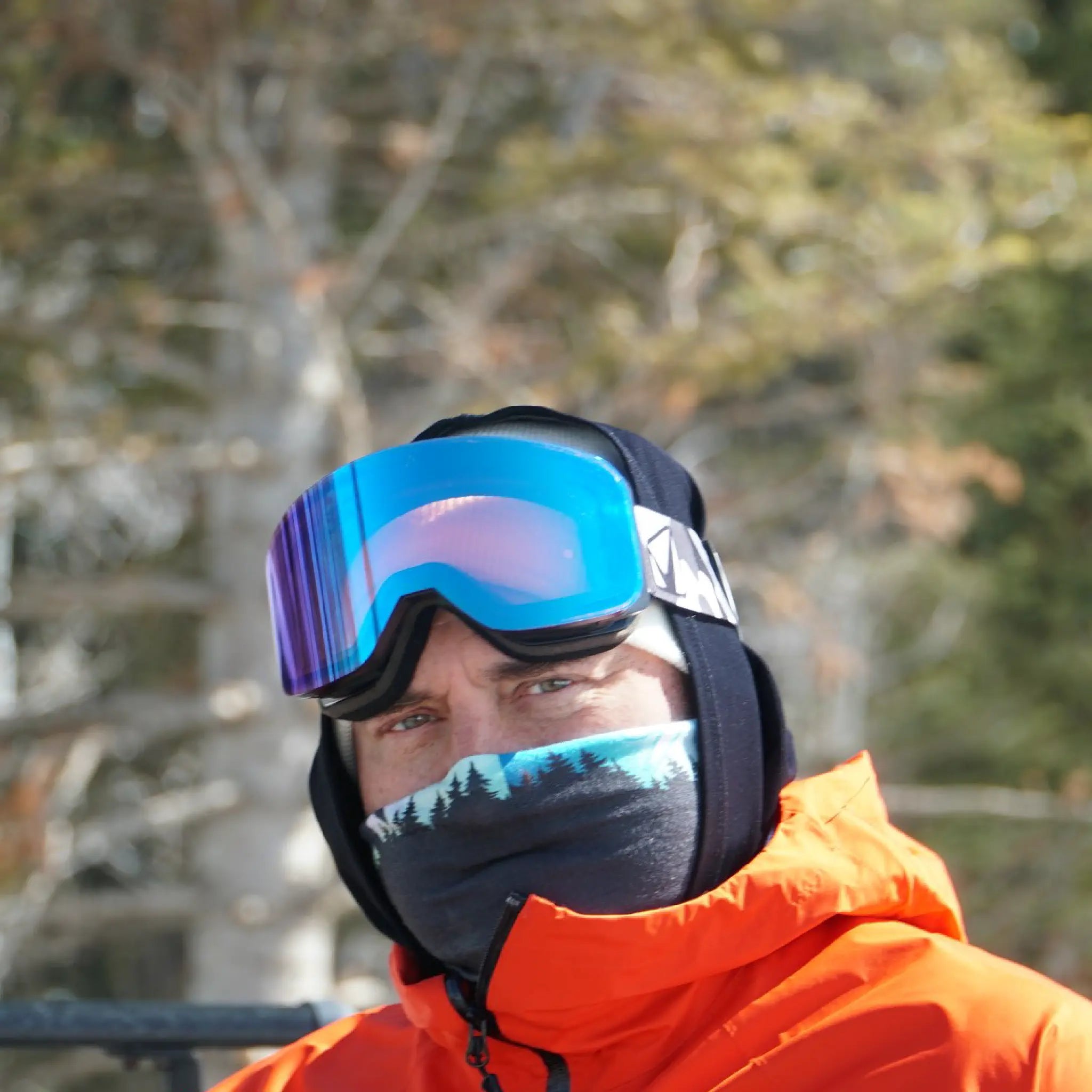 Frameless Prop Ski Goggle - Detector Revo Lens