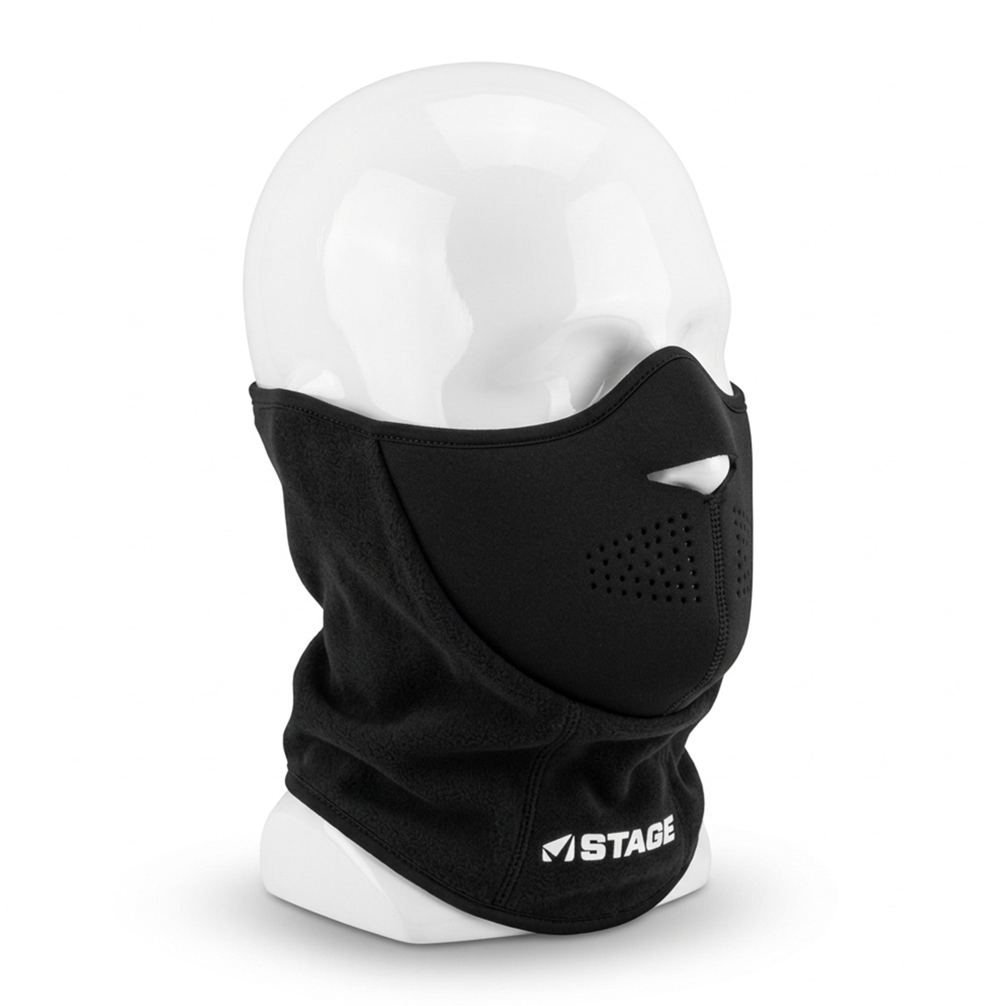Microfleece Facemask - Black