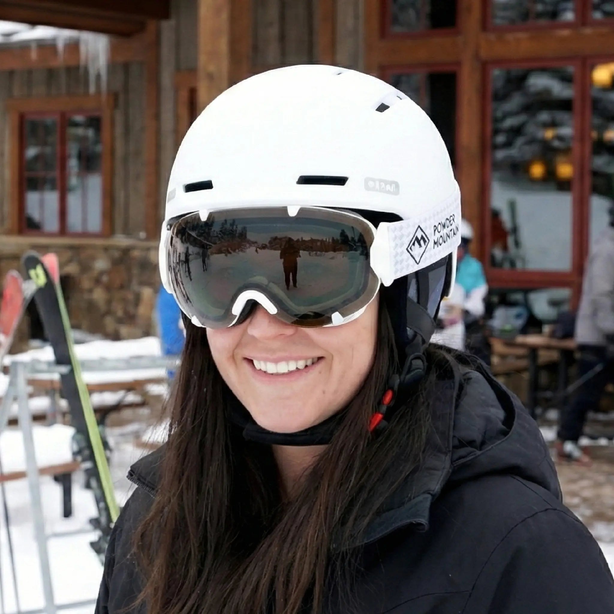 Stunt White - Adult Ski Goggle