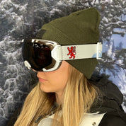 Stunt White - Adult Ski Goggle