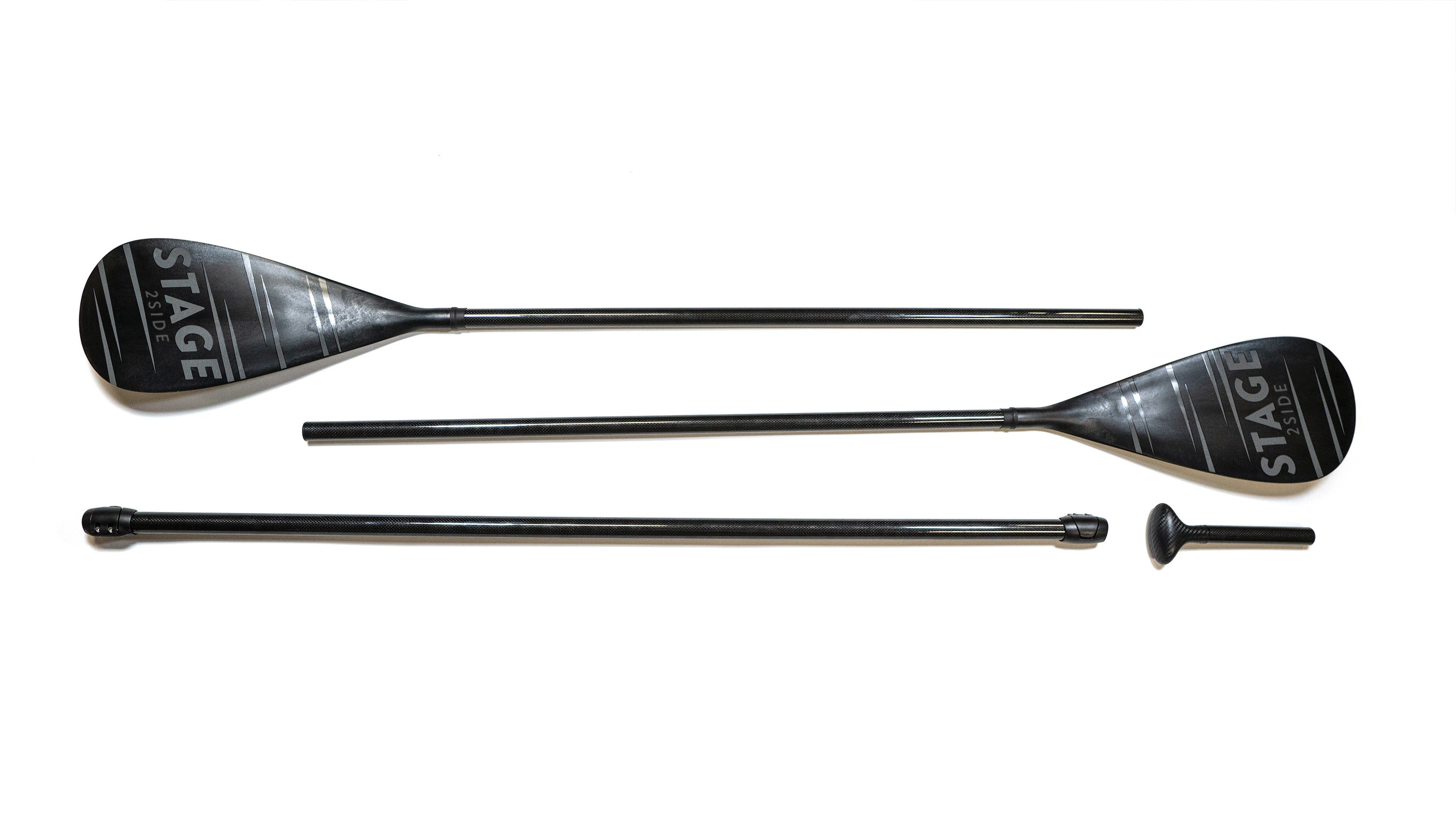 2SIDE Double-Sided Paddleboard Paddle - 100% Carbon Fiber w