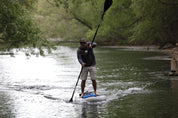2SIDE Double-Sided Paddleboard Paddle - 100% Carbon Fiber w/ 100% CF Blades - SUP Paddle