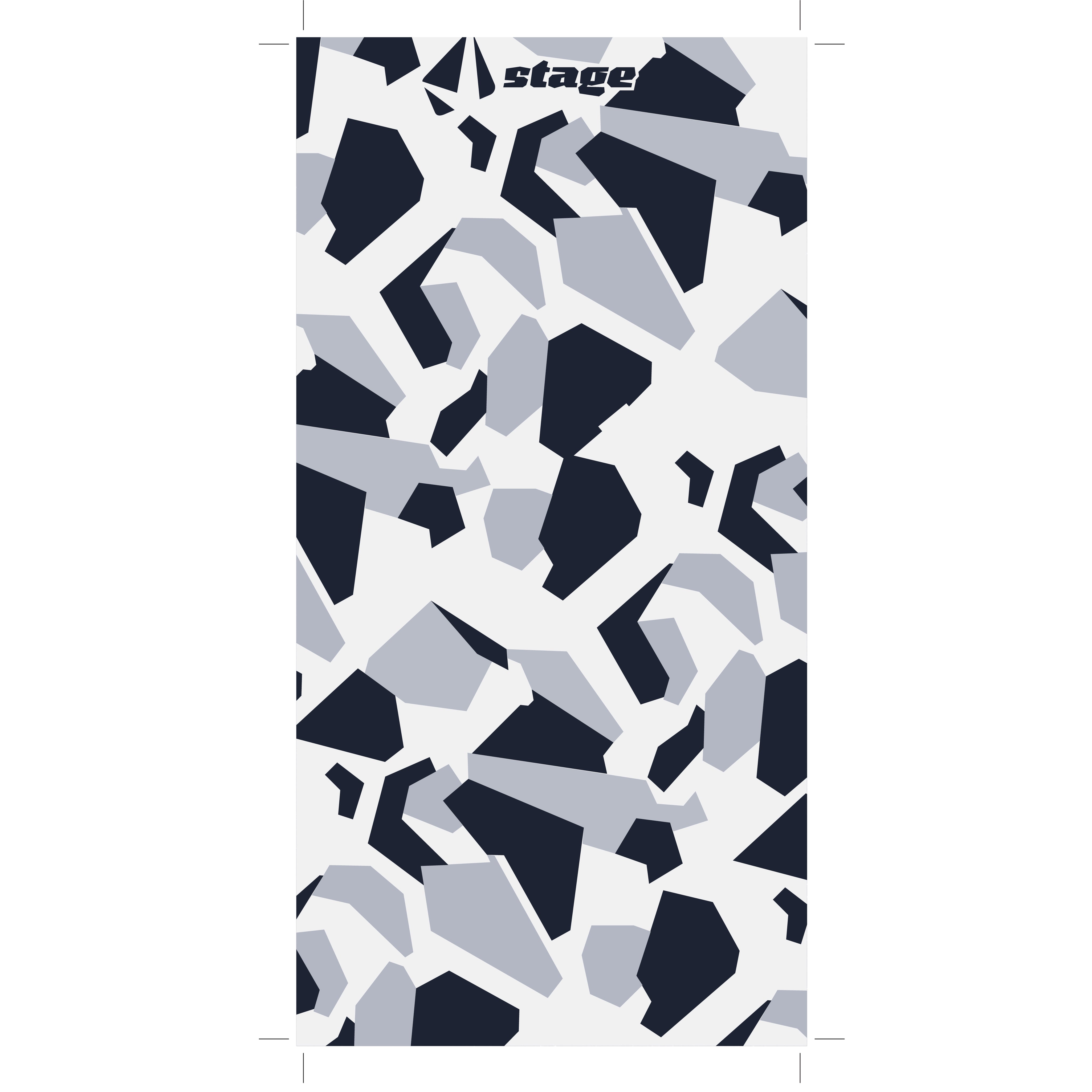 Face Tube - Snow Camo - Single Layer