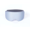 STAGE Frameless Prop Ski Goggle with Mirror Chrome Lens - Top View