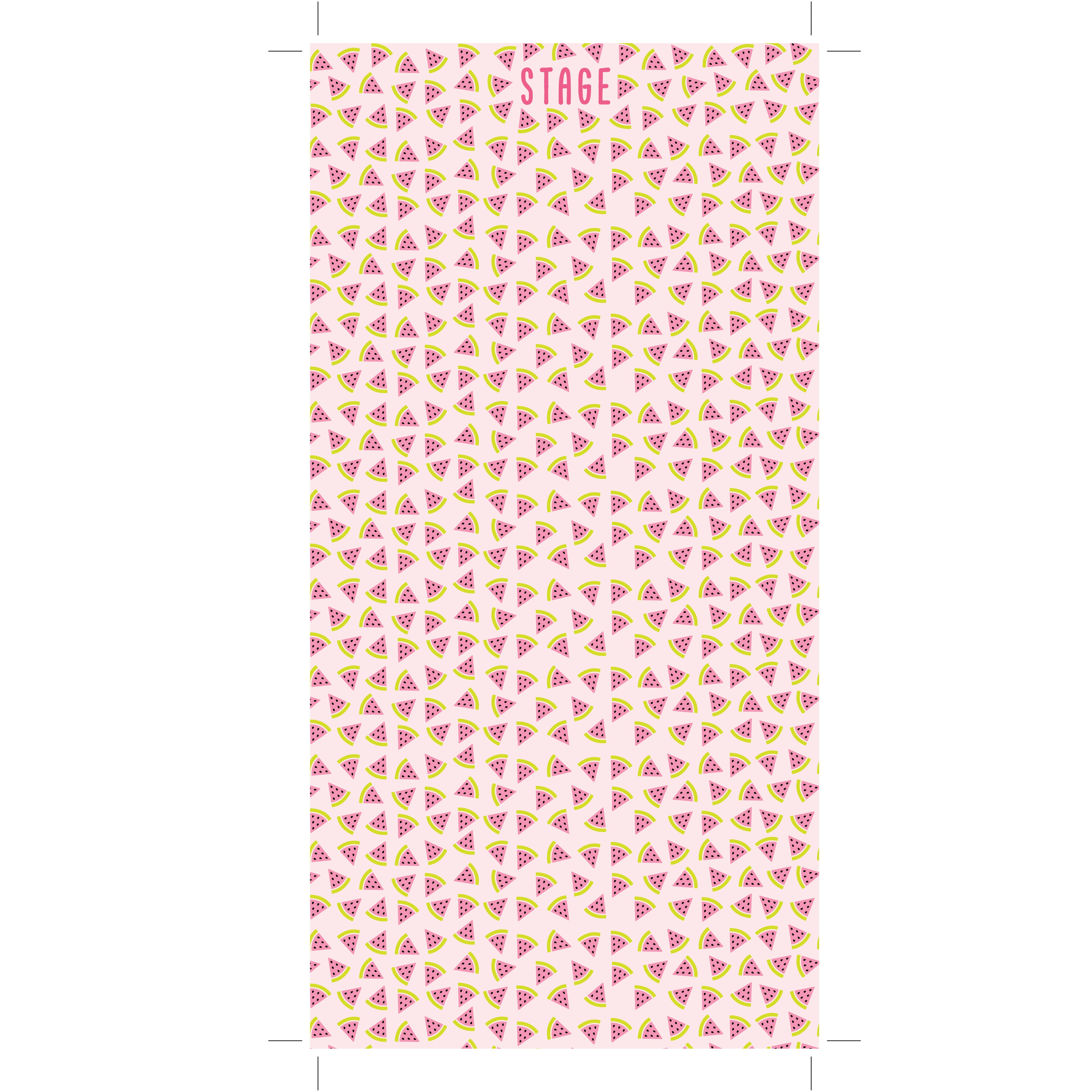 Jr. Face Tube - Melon Pink - Single Layer