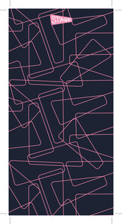 Jr. Fleece Face Tube - Zoid Pink - Jr. Small (Ages 4-7)