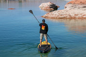 STAGE 2SIDE Double-Sided Paddleboard Paddle - Aluminum 3-Piece SUP Paddle - Double-Bladed Design