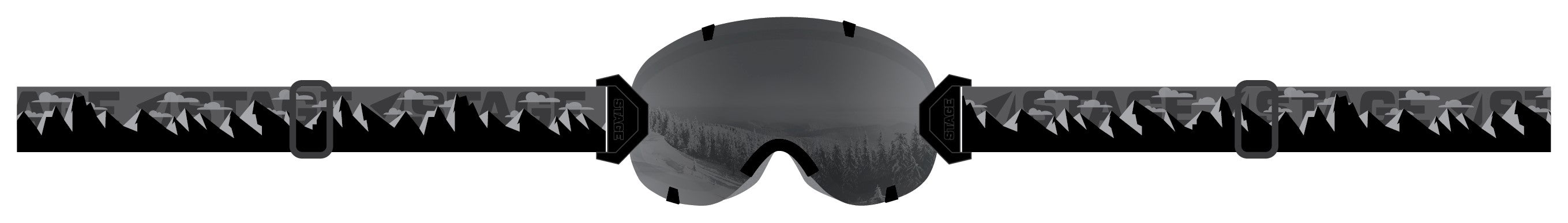 STAGE Mountain Shadow NC - Stunt Goggle Strap