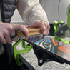 STAGE Nylon Ski Wax Brush - Great for removing wax from your skis or snowboards.