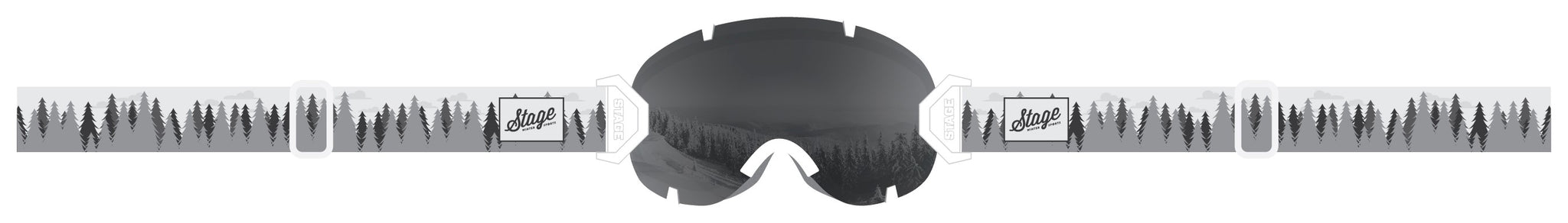 STAGE Pine Forest Strap NC - Stunt Goggle Strap