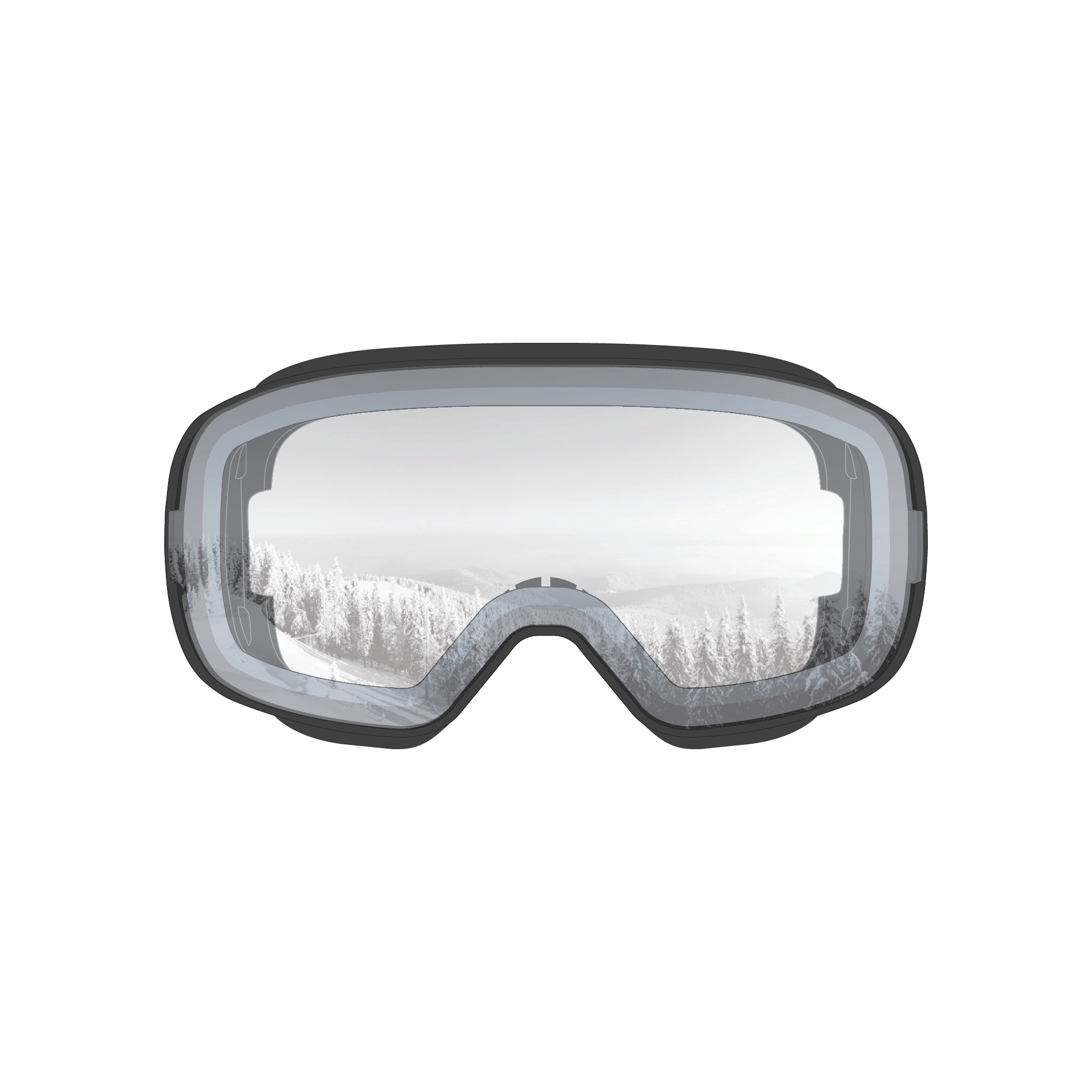 Clear lens snow goggles on sale