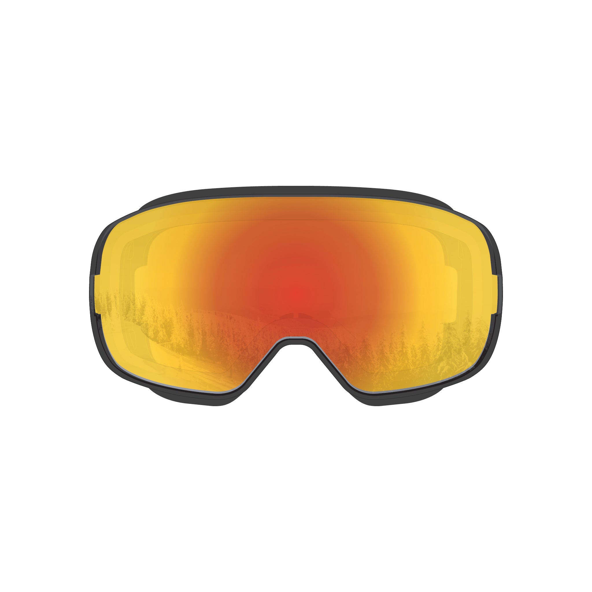 Replay - Adult Small Ski Goggle (OTG) - Black Camo | Blue Revo