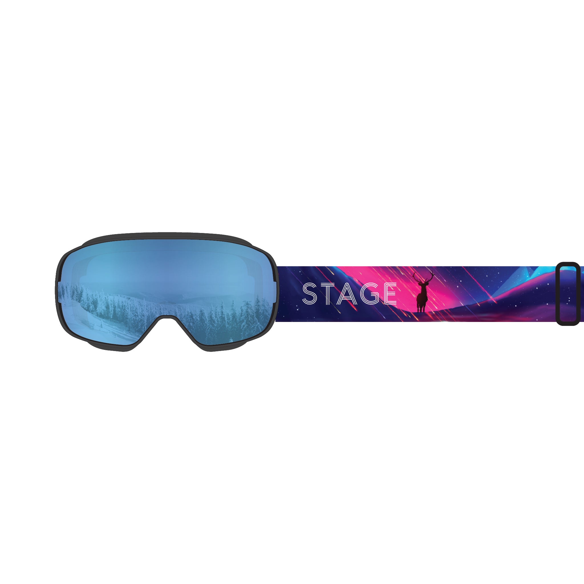 Replay - Adult Small Ski Goggle (OTG)