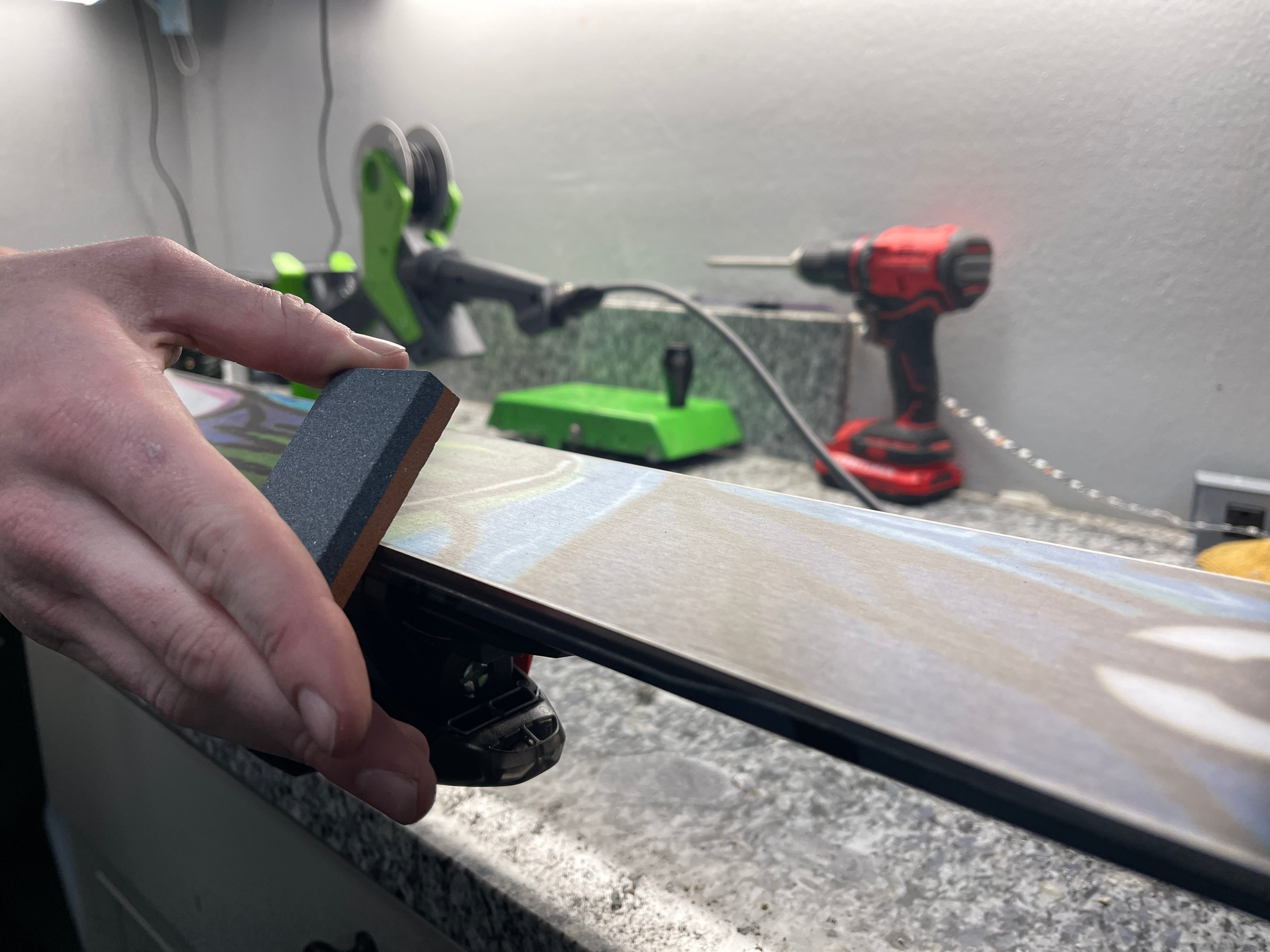 STAGE Double-Sided Pocket Stone for Ski Tuning