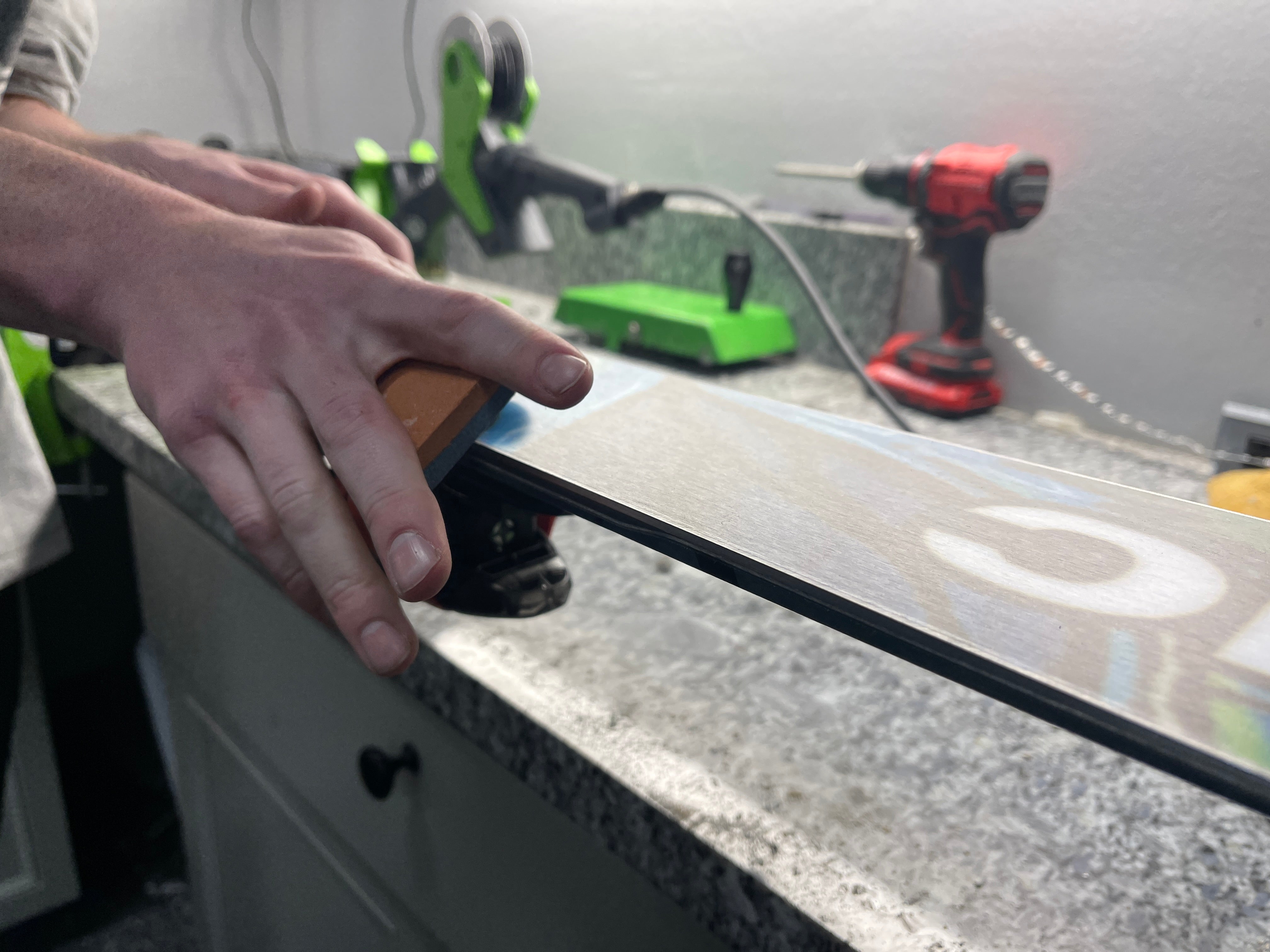 STAGE Double-Sided Pocket Stone for Ski Tuning
