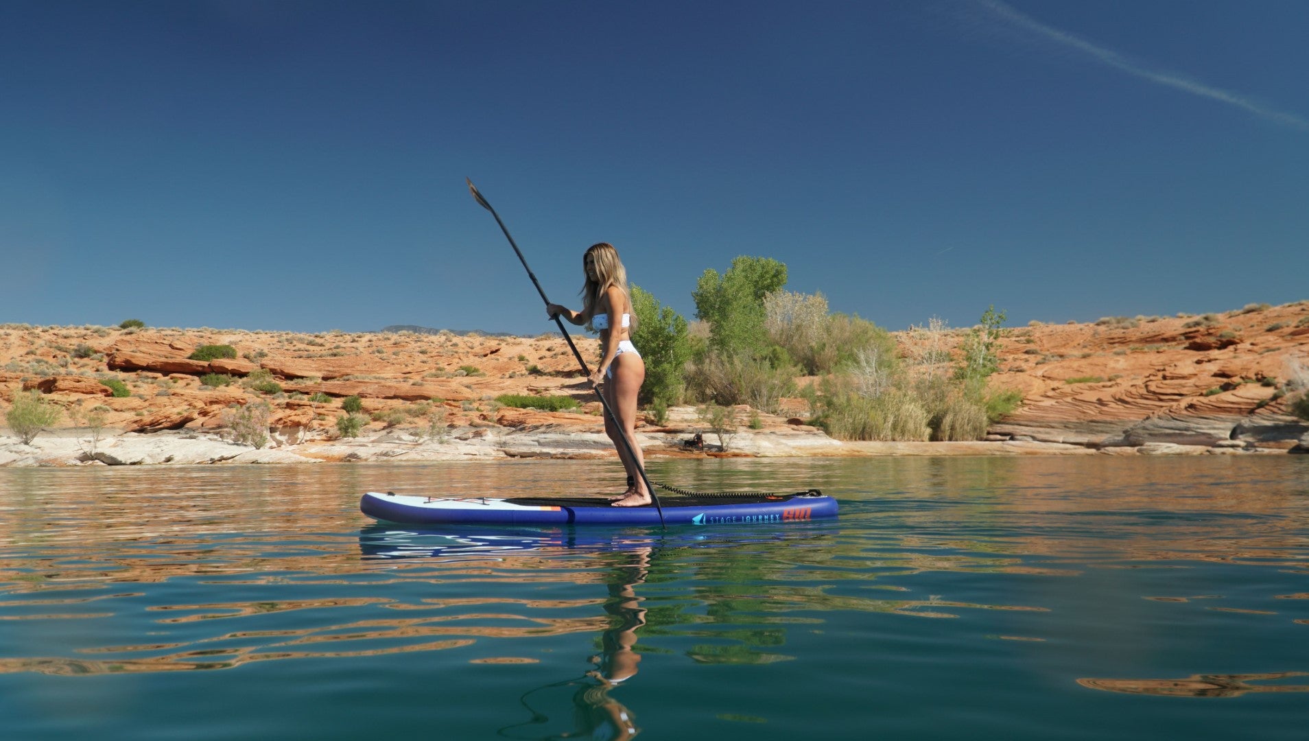 2SIDE Double-Sided Paddleboard Paddle - 100% Carbon Fiber w/ 100% CF Blades - SUP Paddle