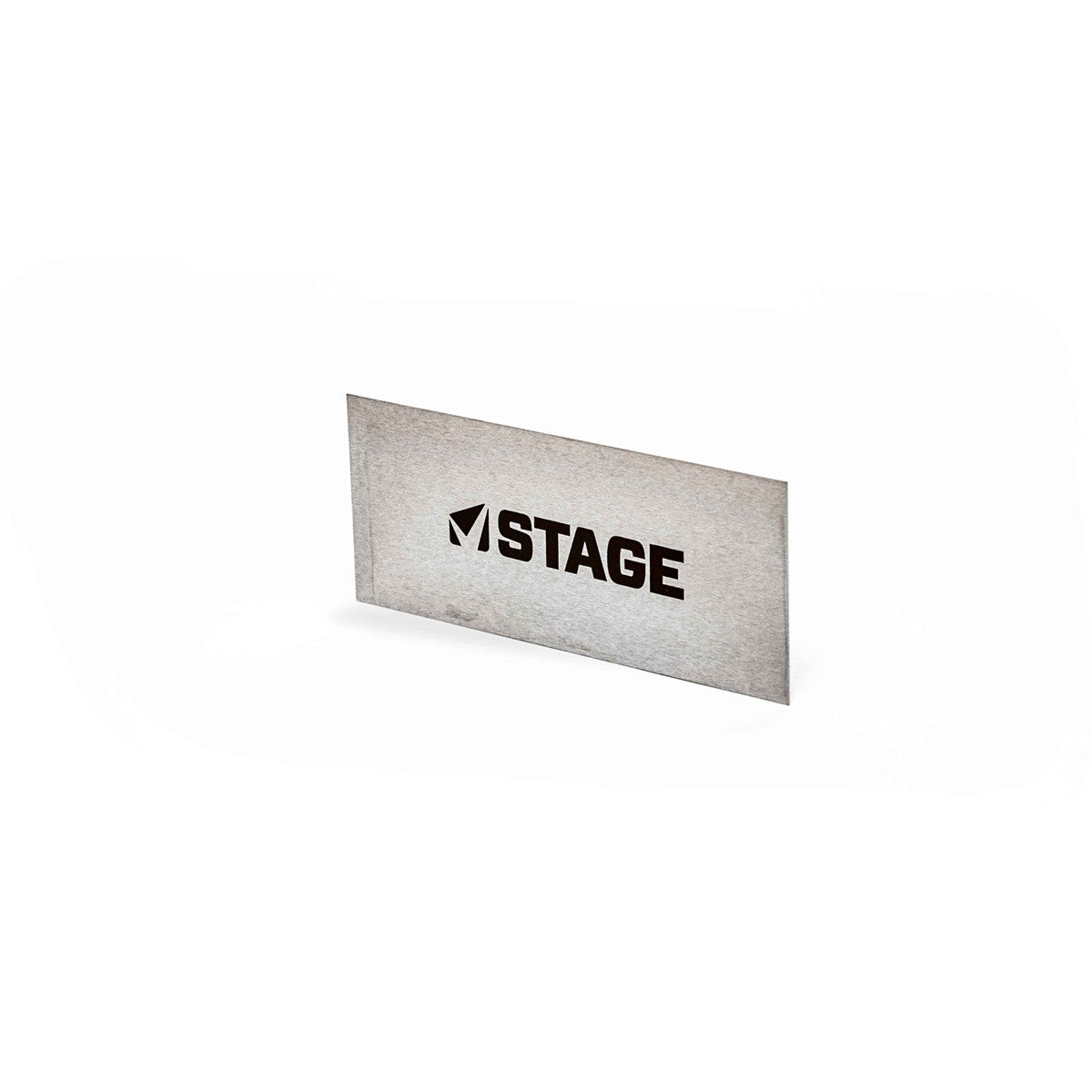 STAGE Steel P-Tex Scraper (SKU: STGT-007) - Used for removing P-Tex and Base Welds from the bases of ski and snowboard tuning and repair.